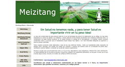 Desktop Screenshot of meizitangmexico.com.mx